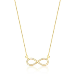 Colar Infinito com Zircônias