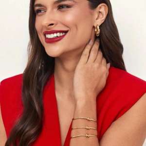 Bracelete Nó Dourado